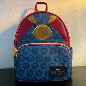 NWT Loungefly Marvel Avengers: The Infinity Saga Doctor Strange Mini Backpack
